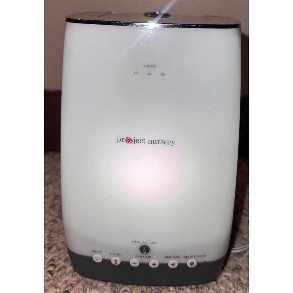 Project Nursery PNP100 Bluetooth Speaker Sound Machine Nightlight Projector
